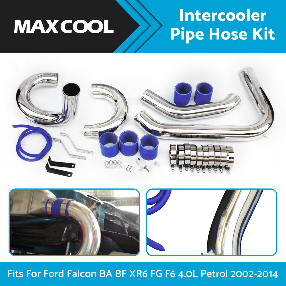 {{ INTERCOOLER PIPE HOSE KIT for FORD FALCON BA BF 4. 0 XR6 F6 TYPHOON PETROL 02-14 }} - Buy Car Parts Online at {{ Kaka Auto Parts }}.