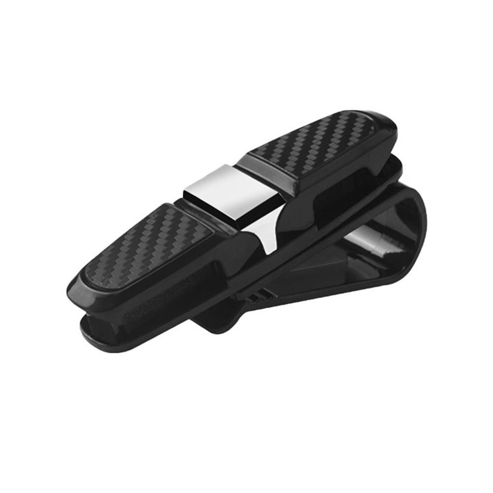 4x Luxury Car Sunglasses Holder Visor Clip Sun Ticket Card Mount