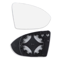 Right Heated Convex Mirror Glass with Base Suitable For VW Golf MK7 / MK7.5 2013-2018