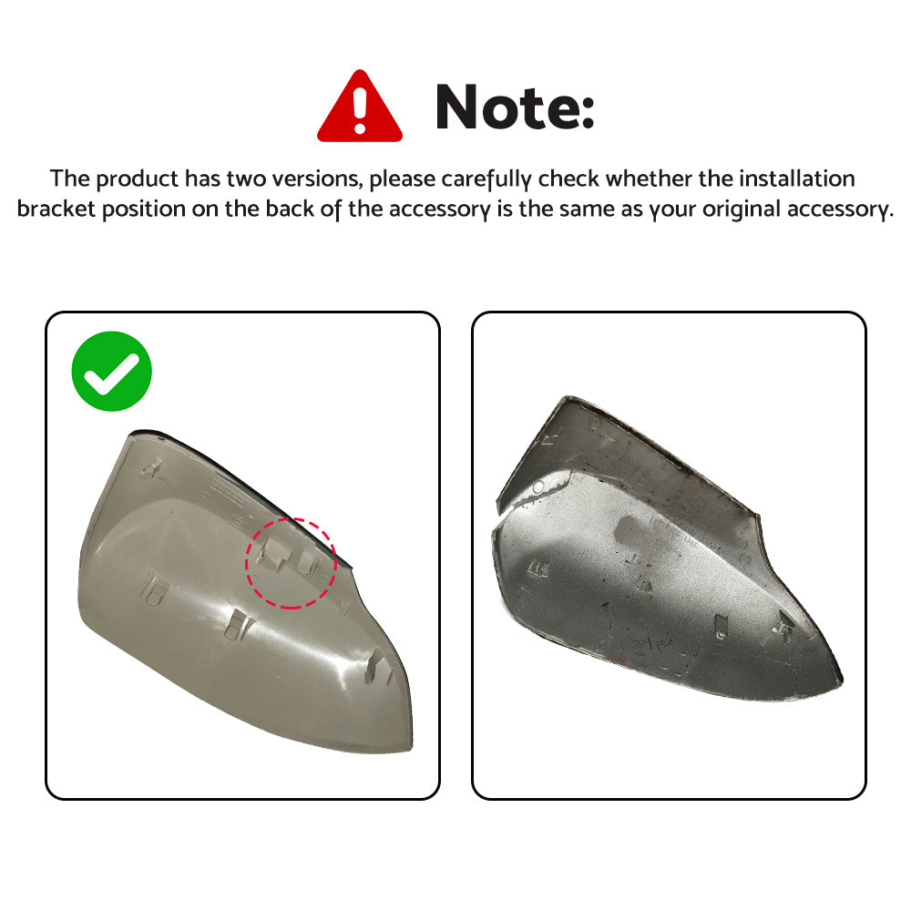 Mirror Cover Cap Suitable for Toyota Corolla 10 2012-2018 Silver 1F7 LH  Side