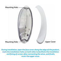 Caravan Halogen Light Lamp for Caravan RV Motorhome Awning Light  9-12V