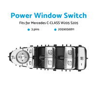 {{ A2059056811 Master Power Window Control Switch For Mercedes C-CLASS W205 S205 }} - Buy Car Parts Online at {{ Kaka Auto Parts }}.