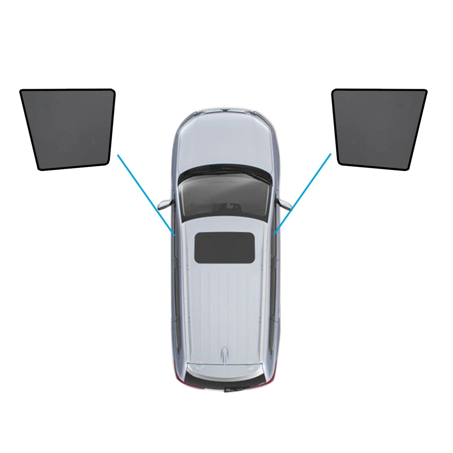 {{ Car Window Sun Protection Blinds Suitable For Mitsubishi Pajero 2006-2022 }} - Buy Car Parts Online at {{ Kaka Auto Parts }}.