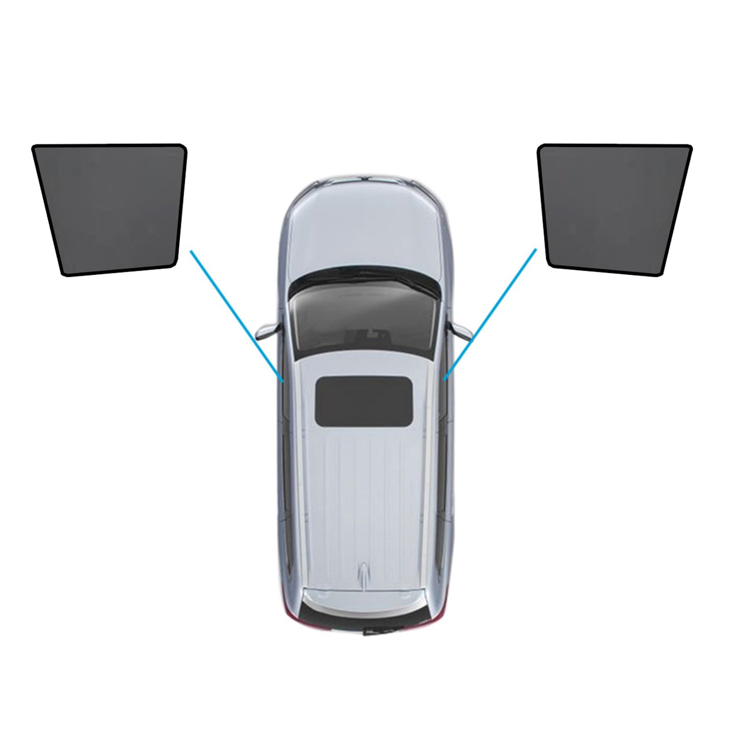 {{ Car Window Sun Protection Blinds Suitable For Mitsubishi Pajero 2006-2022 }} - Buy Car Parts Online at {{ Kaka Auto Parts }}.