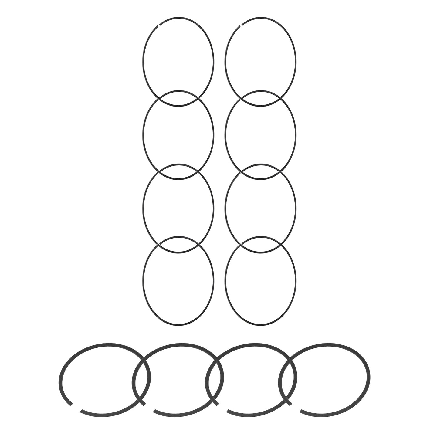 {{ Engine Piston Rings Suitablefor Mini Cooper Countryman Paceman 06-16 11257566479 }} - Buy Car Parts Online at {{ Kaka Auto Parts }}.