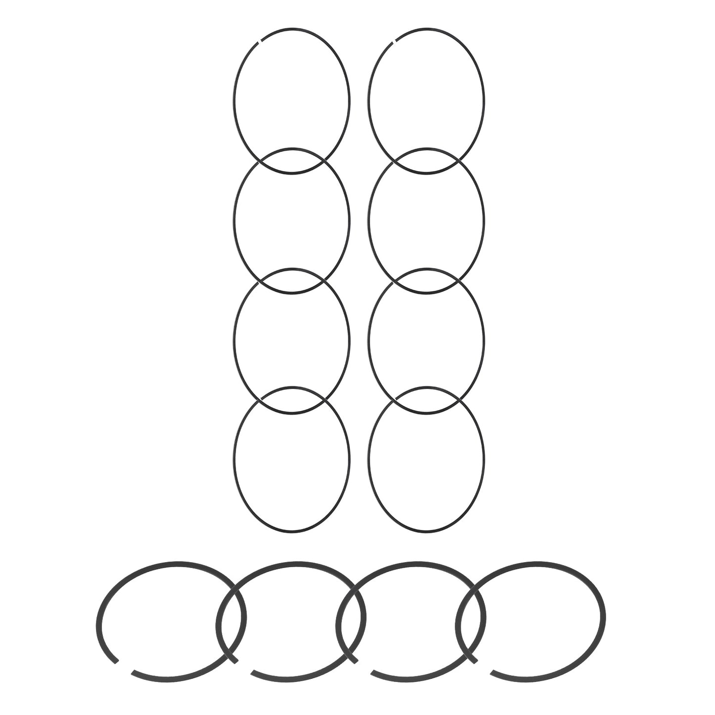 {{ Engine Piston Rings Suitablefor Mini Cooper Countryman Paceman 06-16 11257566479 }} - Buy Car Parts Online at {{ Kaka Auto Parts }}.