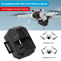 Drone Dropping Delivery Thrower Air Dropper Device Suitable for DJI Mini 3 Pro