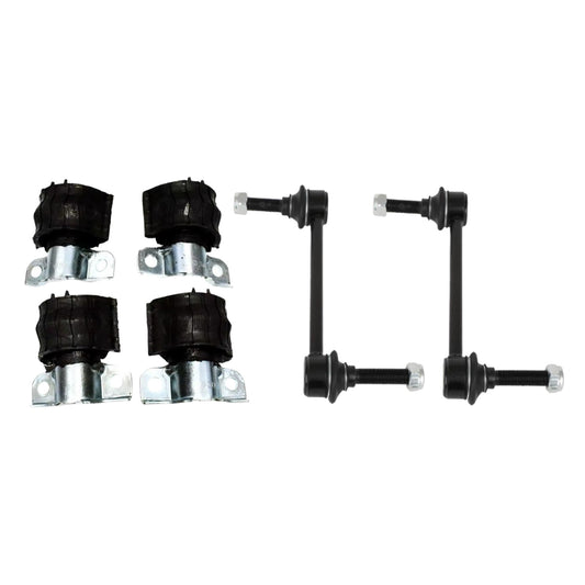 6x Front Sway Bar link & Bushing Suitable For Mercedes ML W164 GL X164