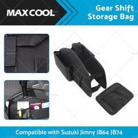 {{ Gear Shift Storage Bag Organizer Tray Suitable For Suzuki Jimny 19-22 JB64 JB74 }} - Buy Car Parts Online at {{ Kaka Auto Parts }}.
