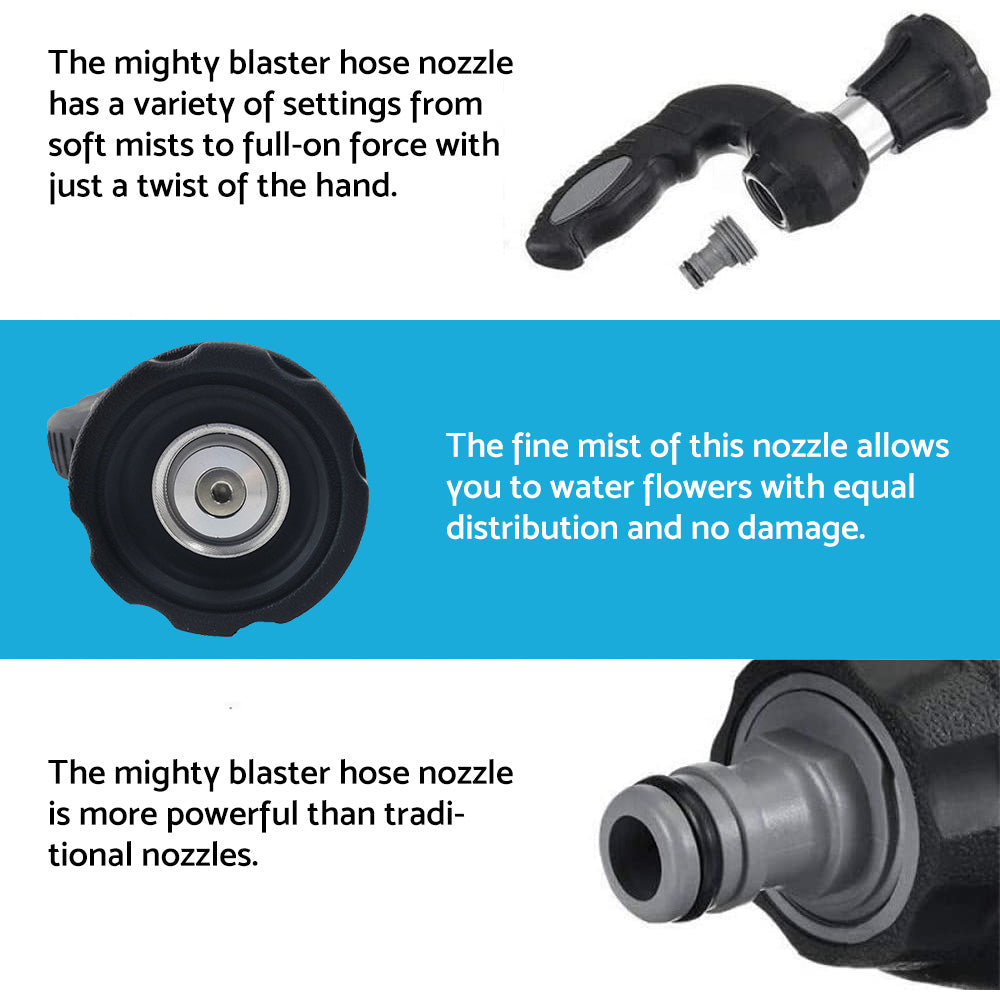 {{ Mighty Power Garden Hose Spray Nozzle for Garden Lawn Plant Watering Car Washing }} - Buy Car Parts Online at {{ Kaka Auto Parts }}.