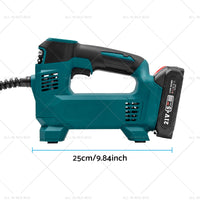 {{ Cordless Portable Tyre Inflator Pump w/ Battery Charger For Makita 18V Battery }} - Buy Car Parts Online at {{ Kaka Auto Parts }}.