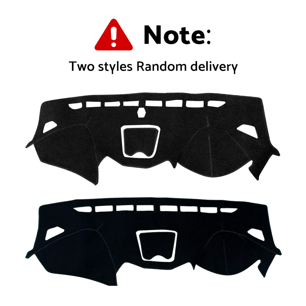 Non-Slip Dash Mat Dashboard Cover Suitable For Hyundai Santa Fe DM 2013-2018 Black