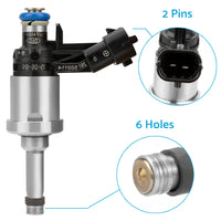 6PCS Fuel Injector Suitable For Holden Commodore VE Caprice WM 3. 6L V6 12632255