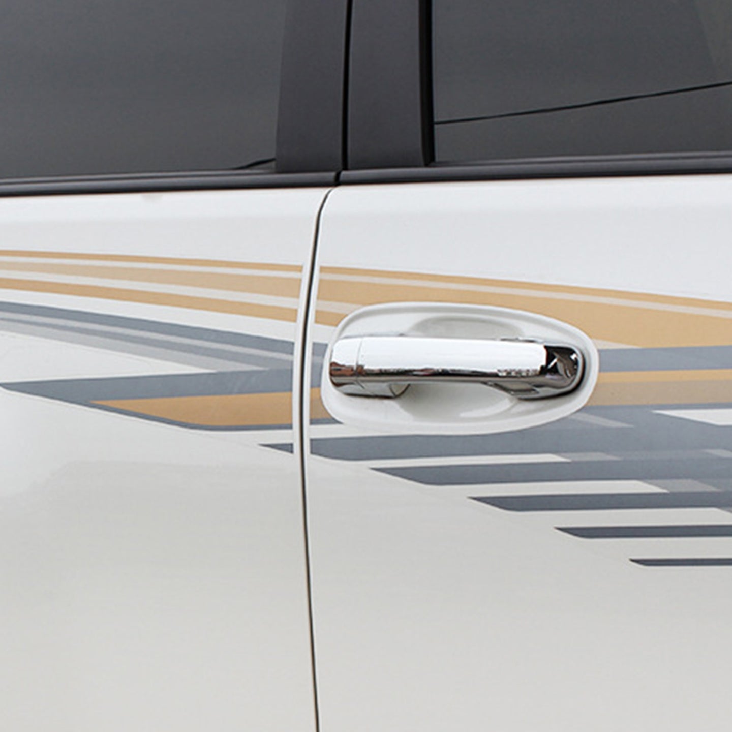 {{ Door Handle Cover+Bowl Trim Suitable for 
Toyota Land Cruiser Prado  10-19 }} - Buy Car Parts Online at {{ Kaka Auto Parts }}.