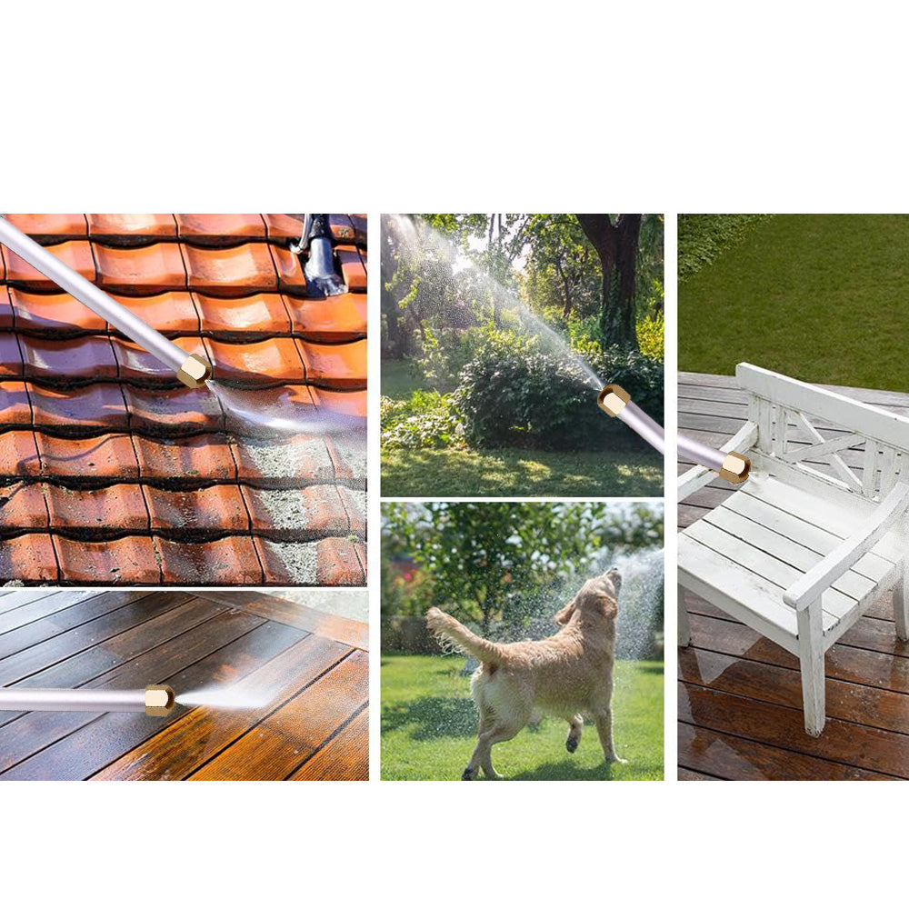 {{ Hydro Jet High Pressure Power Washer Water Spray Gun Nozzle Wand House Cleaner }} - Buy Car Parts Online at {{ Kaka Auto Parts }}.