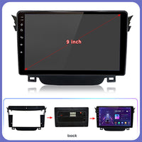 In-Dash Units 9" Touch Screen Stereo CarPlay Suitable For Toyota Corolla 2009-13