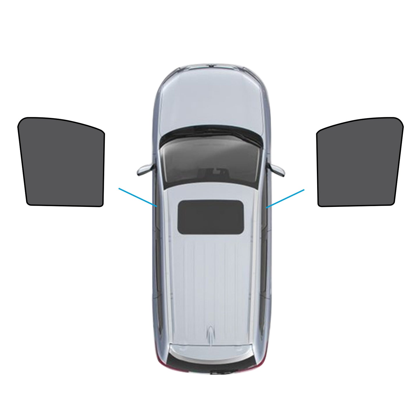 {{ 2x Car Front Window Shades Suitable for LDV G10 2014-Present UVB&UVA Protection }} - Buy Car Parts Online at {{ Kaka Auto Parts }}.