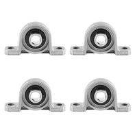 4x Ball Bearing Pillow Block Zinc Alloy Metal Suitable For 8/10/12/20mm Inner Diameter