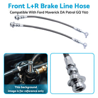 Brake Line Hose Set Suitable For Nissan Patrol GQ 2.8 3.0 4.0 TD42 TB42S 1988-1999