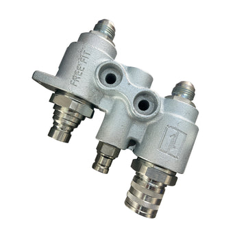 compare product For Bobcat Hydraulic Block Quick Coupler Flat Face FFH Auxillary Valve 6678076