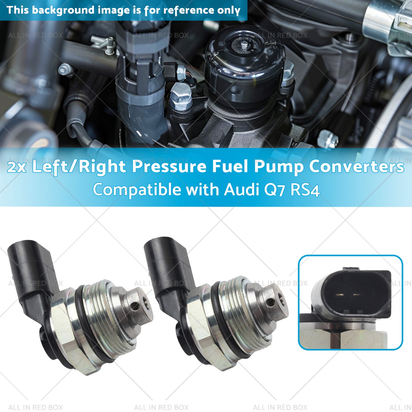 {{ 2x Left or Right Pressure Fuel Pump Converters Suitable for Audi TT Q7 RS4 VW Golf }} - Buy Car Parts Online at {{ Kaka Auto Parts }}.