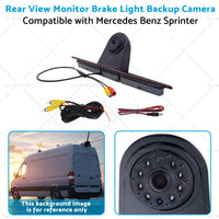 {{ Rear View Brake Light Backup Camera Suitable for Mercedes Benz Sprinter }} - Buy Car Parts Online at {{ Kaka Auto Parts }}.