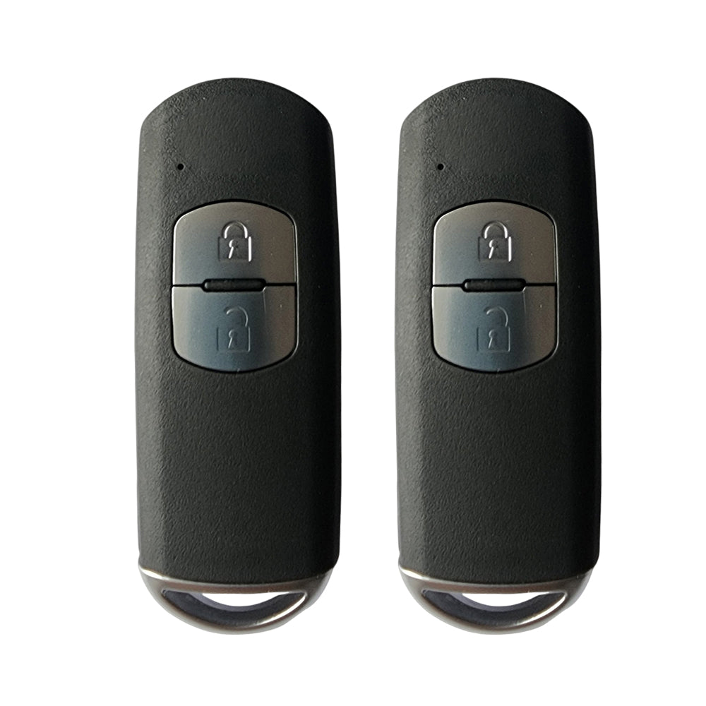2x Smart Remote Key Shell Suitable For Mazda Mazda 3 5 6 MX-5 CX-5 CX-7 CX-9