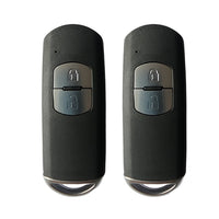 2x Smart Remote Key Shell Suitable For Mazda Mazda 3 5 6 MX-5 CX-5 CX-7 CX-9