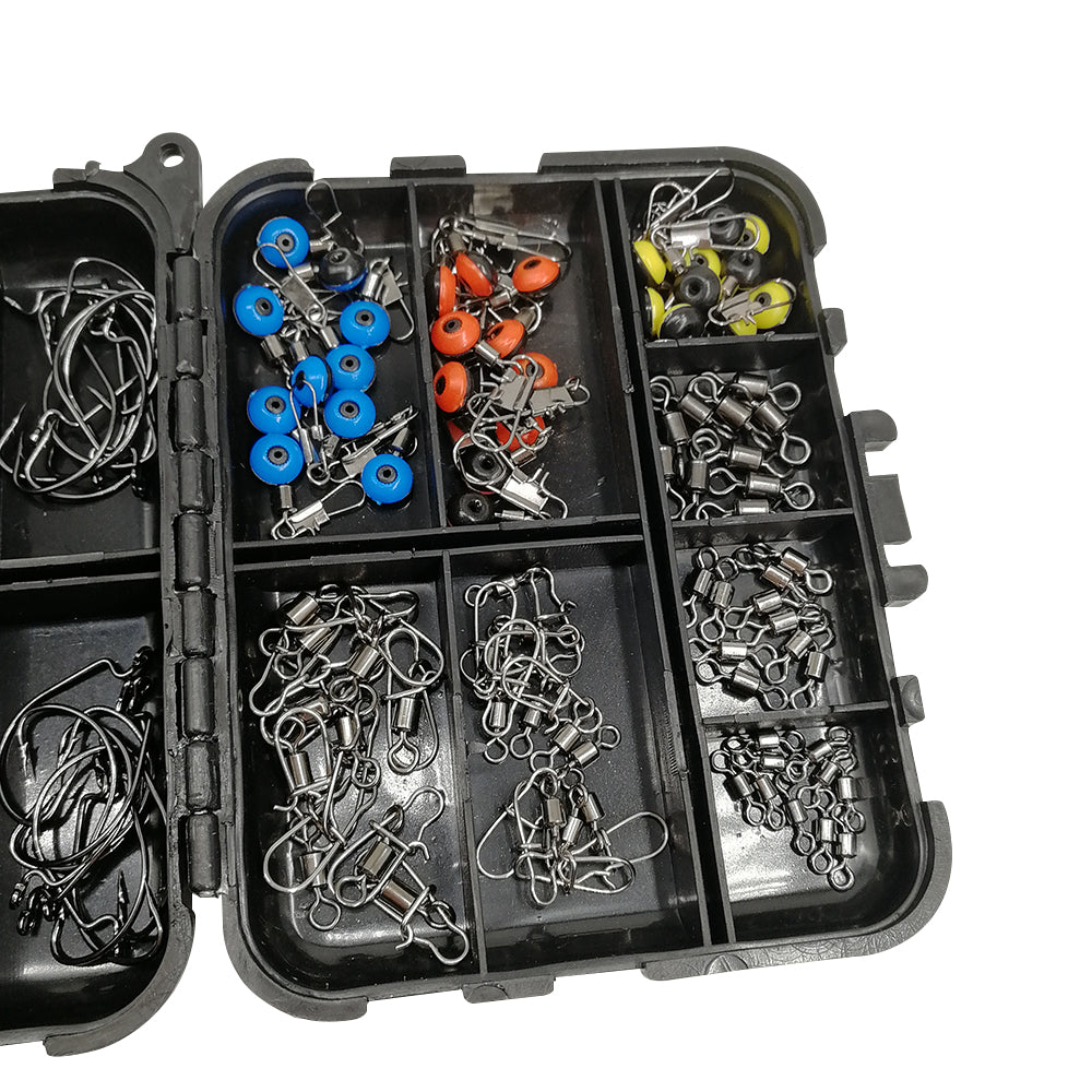 {{ 177Pcs Pro Fishing Accessories Kit w or  Tackle Box For Outdoor Swivels Hook Beads }} - Buy Car Parts Online at {{ Kaka Auto Parts }}.