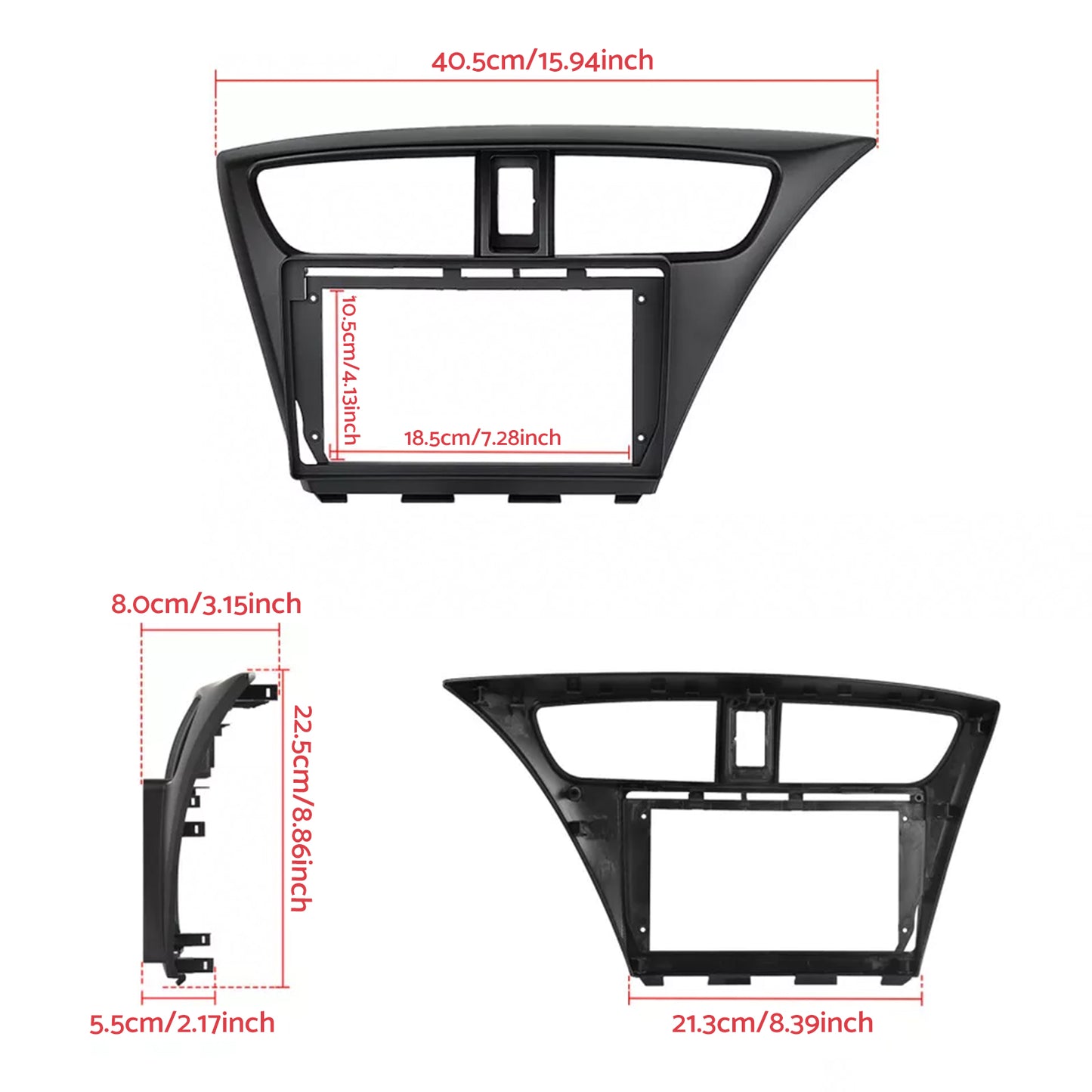 Head Unit Car Stereo Android Carplay GPS Radio Suitable for Honda Civic 12-15