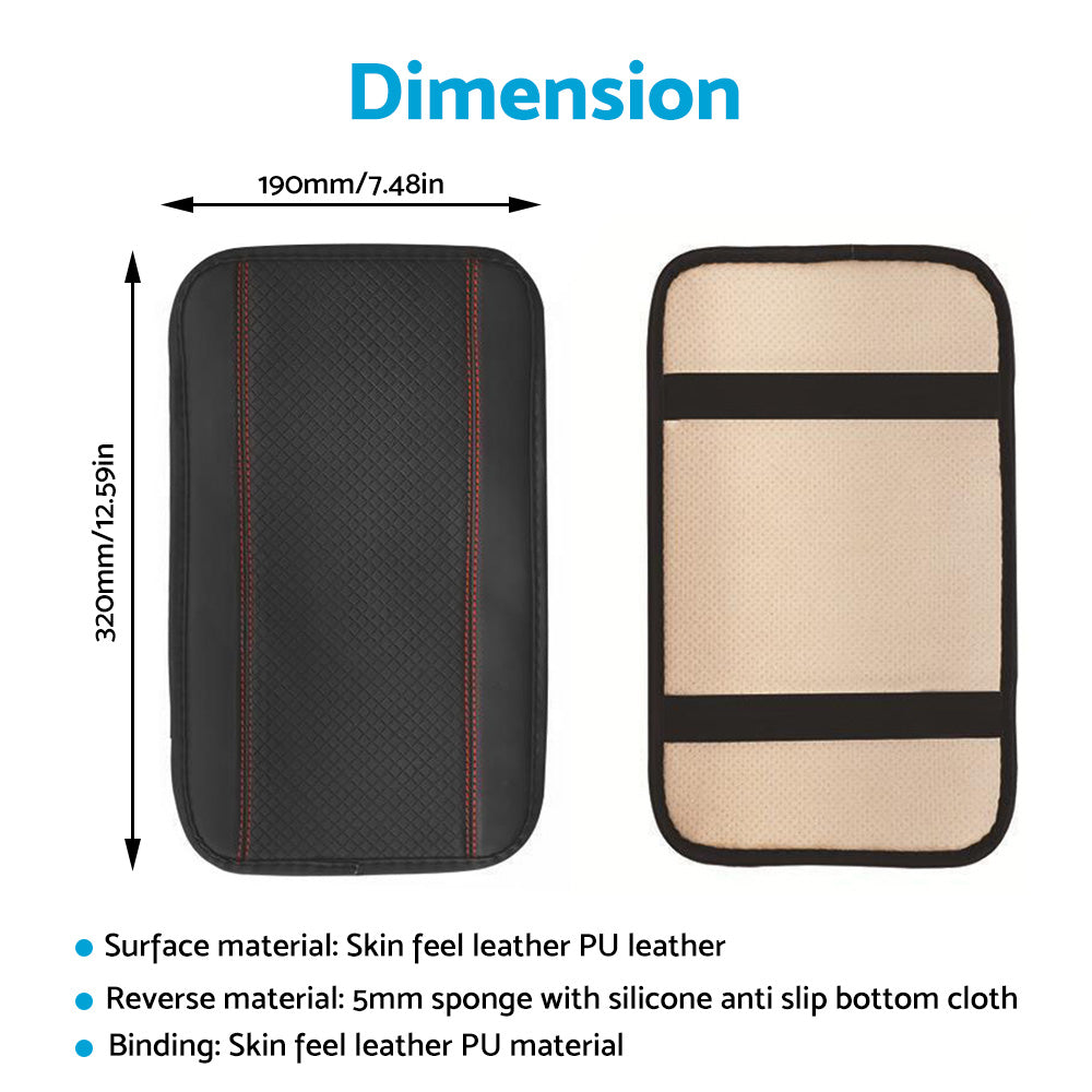 {{ Car Armrest Cushion Cover Center Console Box Pad Protector Accessories Universal }} - Buy Car Parts Online at {{ Kaka Auto Parts }}.