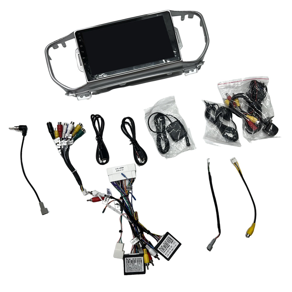{{ 9 inch CarPlay Android Auto Head Unit Suitable for Kia Sportage 2015–2018 }} - Buy Car Parts Online at {{ Kaka Auto Parts }}.