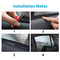 6x Foldable Window Mesh Sun Shade Suitable For Ford Everest UA 2015-2022