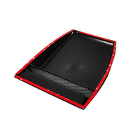 Universal Car Air Flow Intake Scoop Bonnet Hood Cover Black ABS Plastic