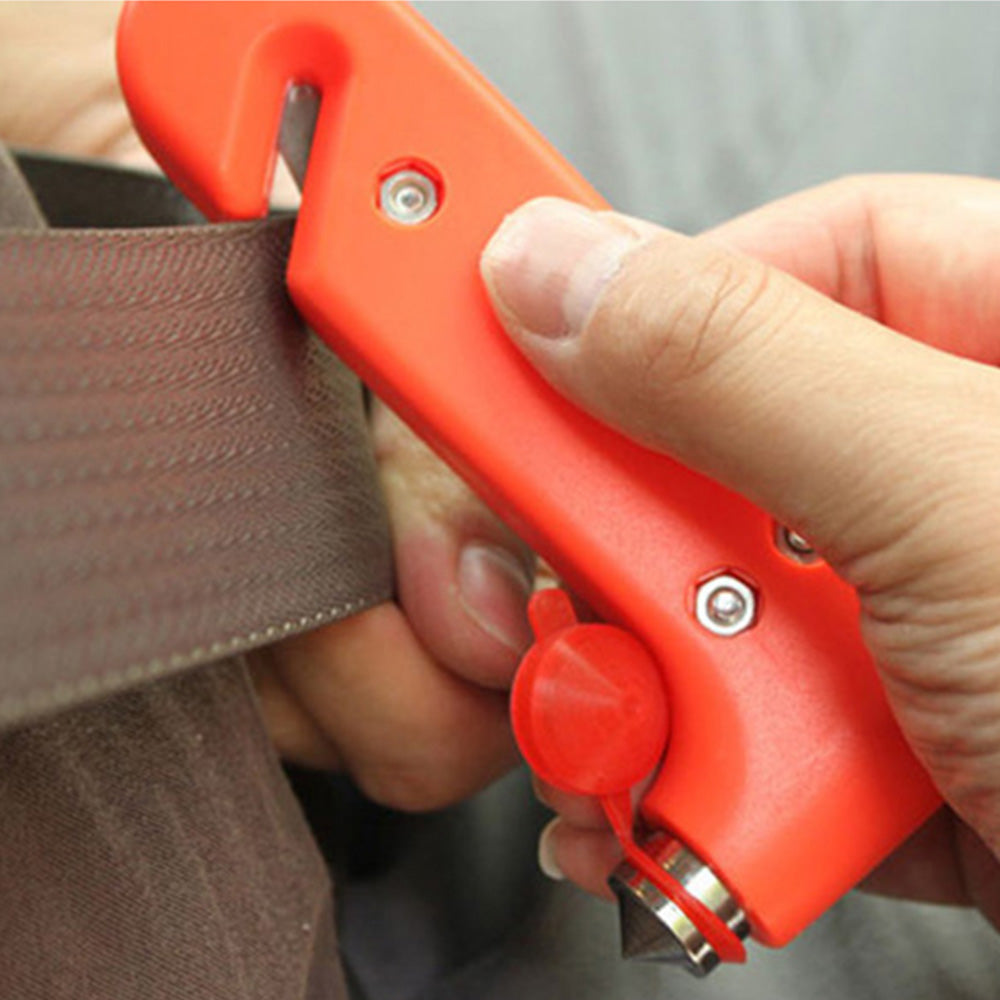 5x Emergency Safety Hammer & Window Breaker Tool Suitable For Car, Bus & Glass Cutting 2-in-1