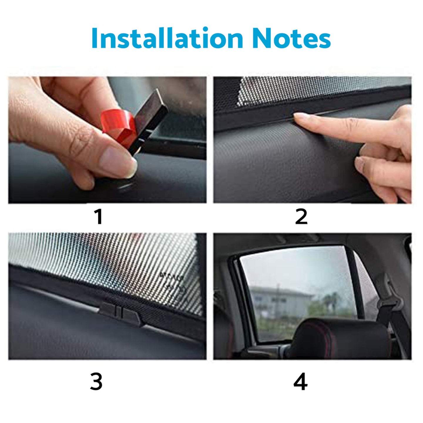 {{ Car Window Sun Blind Suitable for Mercedes Benz GLA Class 2014-2019 Magnetic }} - Buy Car Parts Online at {{ Kaka Auto Parts }}.