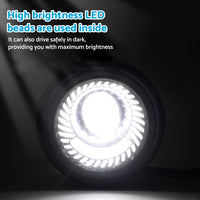 Motorcycle 6. 5inch LED Headlight Spiral Side Mount Bracket Suitable For Cafe Racer