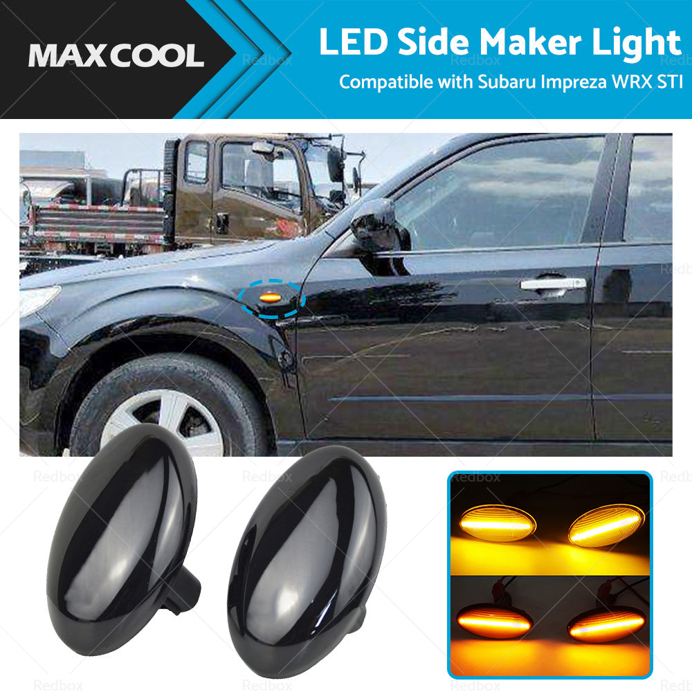 {{ LED Side Marker Indicators Light Lamp Suitable For Subaru Impreza WRX STI }} - Buy Car Parts Online at {{ Kaka Auto Parts }}.