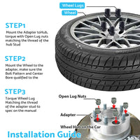 15mm Bolt-On Wheel Spacers 5x114.3 70.5mm Suitable For Ford Falcon & Mustang 1994-2014