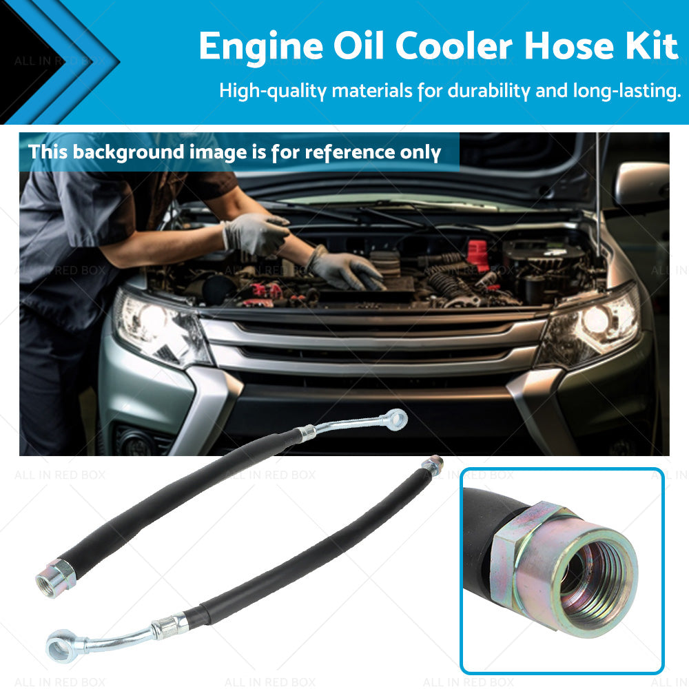 {{ Engine Oil Cooler Hose Kit Suitable For Mitsubishi Pajero 3. 0 Wagon 1991-2000 }} - Buy Car Parts Online at {{ Kaka Auto Parts }}.