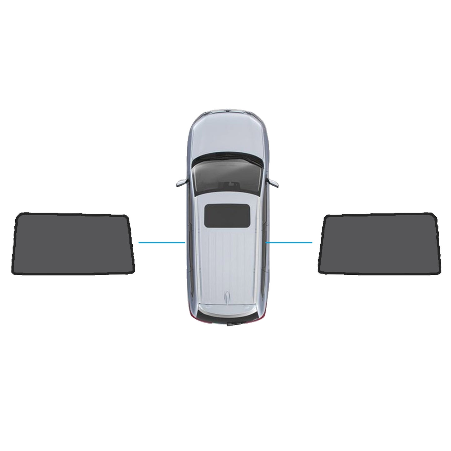 Car Window Sun Shade Magnetic Suitable For Nissan Patrol 2012–2024 Y62 Series