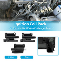 {{ 3x Ignition Coil Pack for Mitsubishi Pajero NL NM NP Challenger Triton MK ML }} - Buy Car Parts Online at {{ Kaka Auto Parts }}.