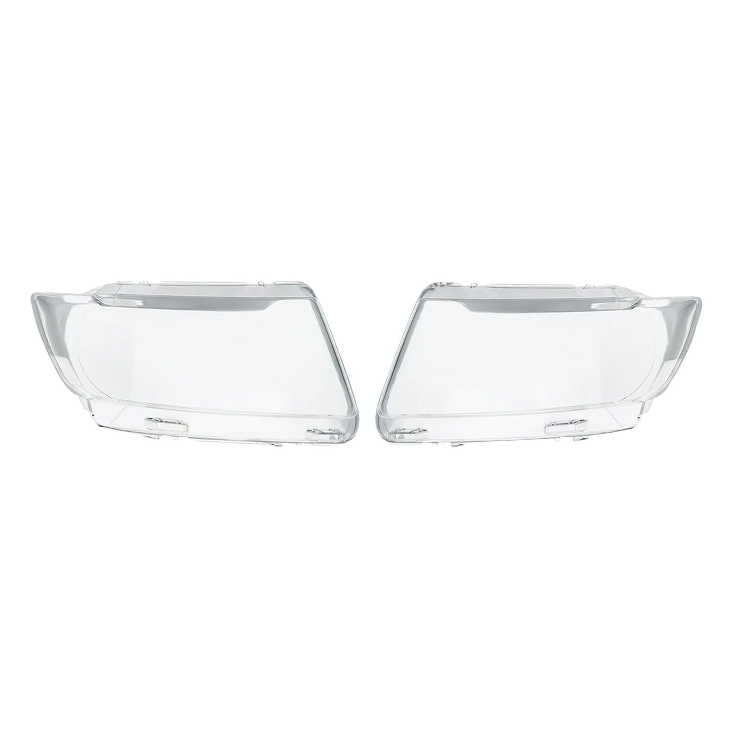 Pair of Left & Right Headlight Lens Covers Replacement Suitable For Jeep Grand Cherokee 2011-2013