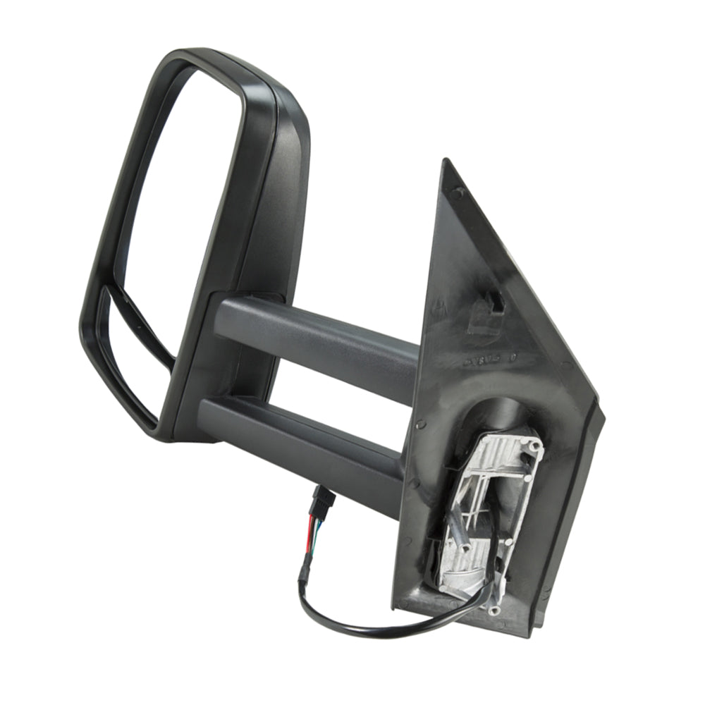 Pair Long Arm Door Mirrors Manual Fold Suitable for Mercedes-Benz Sprinter 2006–2018