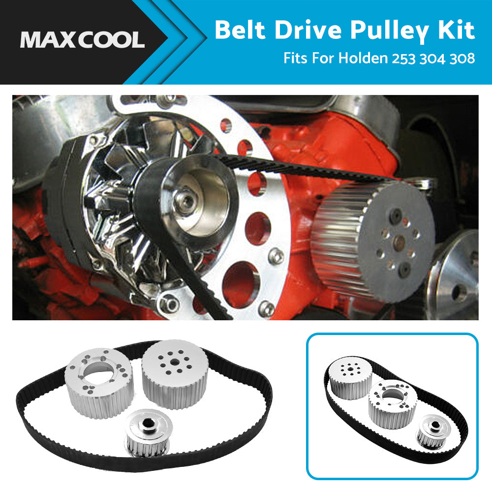 {{ Gilmer Drive Kit Suitable for Holden 253 304 308 Brand New Aluminum Pulley Kits }} - Buy Car Parts Online at {{ Kaka Auto Parts }}.