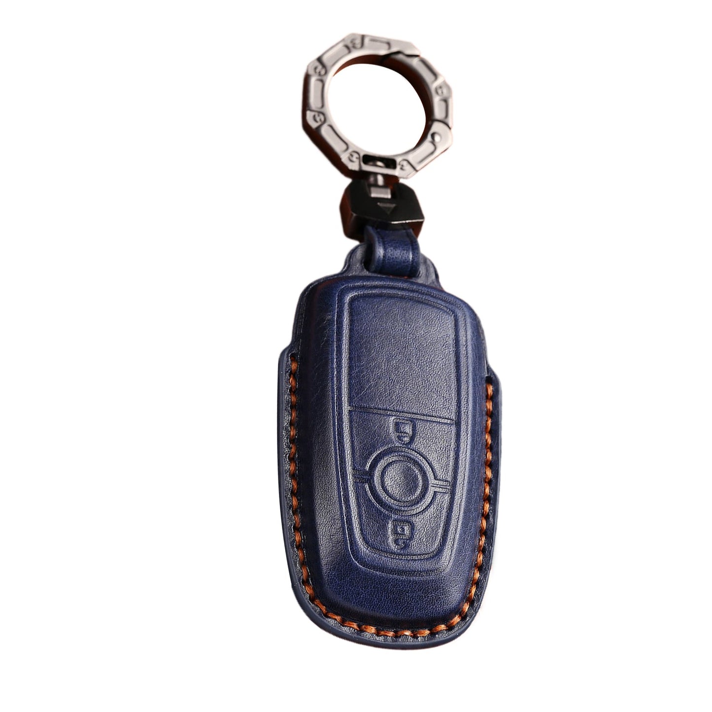 Leather Car Remote Key Fob Cover Case Suitable For Ford Next Gen Ranger 2022-2023