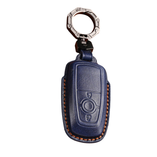 Leather Car Remote Key Fob Cover Case Suitable For Ford Next Gen Ranger 2022-2023