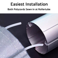 PVC Vinyl Awning Fabric Gray Fade 13-16FT Suitable For RV Caravan Trailer Camper