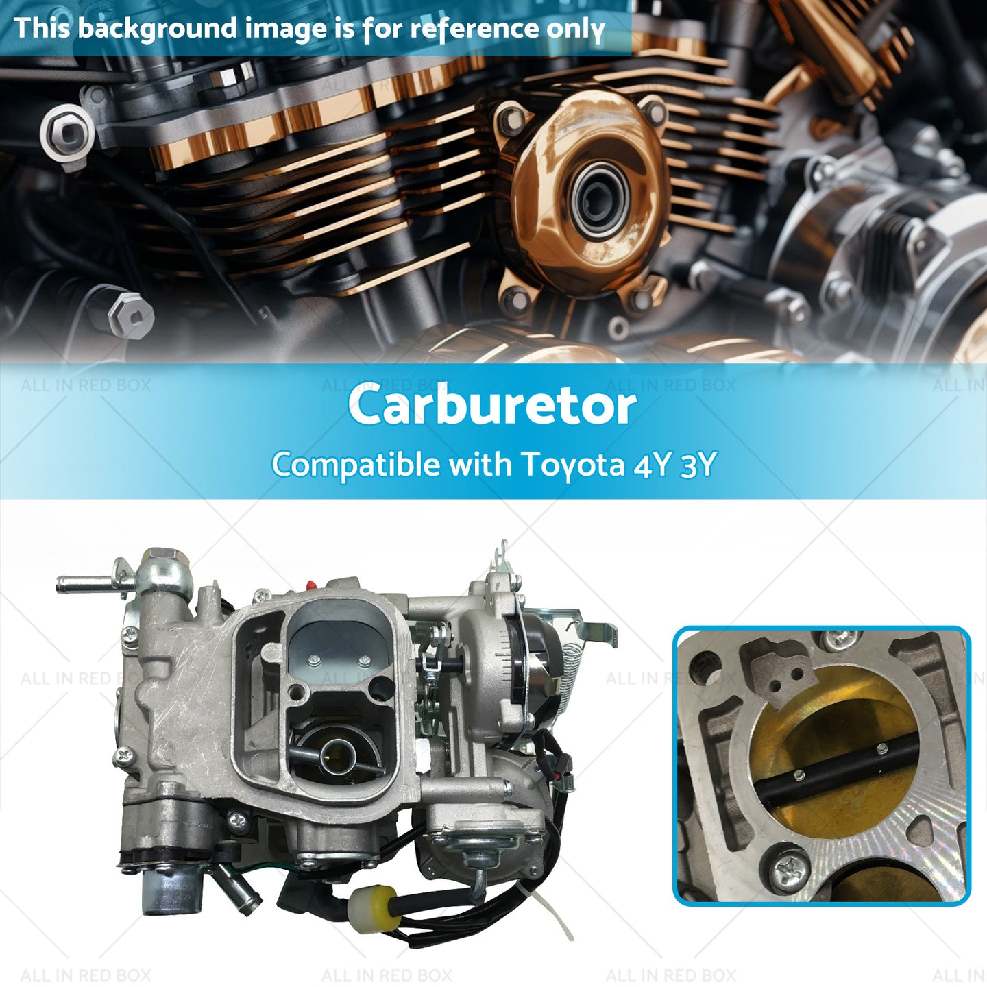 {{ 21100-73231 Carburetor Suitablefor Toyota 4Y 3Y Hiace Hilux Van 82-88 2110073230 }} - Buy Car Parts Online at {{ Kaka Auto Parts }}.