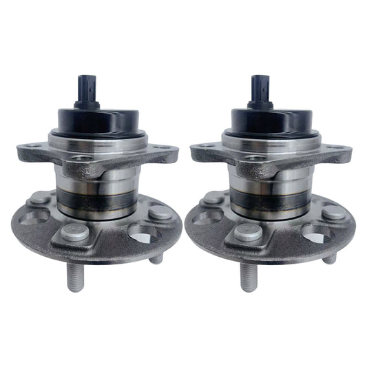 2X Rear Wheel Bearing Hub Suitable For Toyota Yaris NCP90 NCP130 ABS 2005-2017